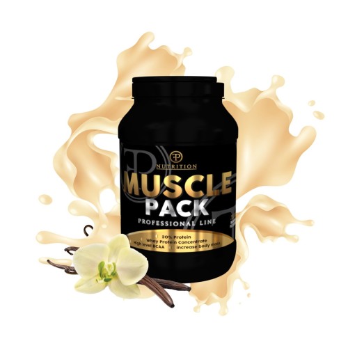 MUSCLE PACK 2500G VANILLA – preparat węglowodanowo-białkowy