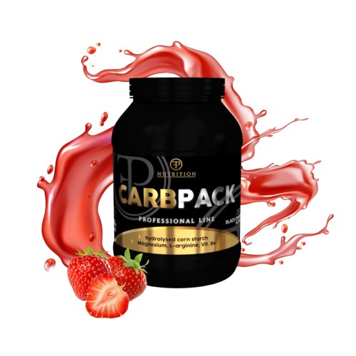 CARBPACK PLUS 1kg Strawberry