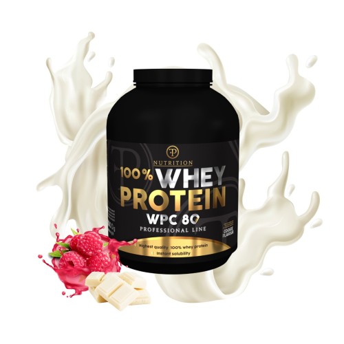 WHEY PROTEIN 4 kg Biała Czekolada – Malina