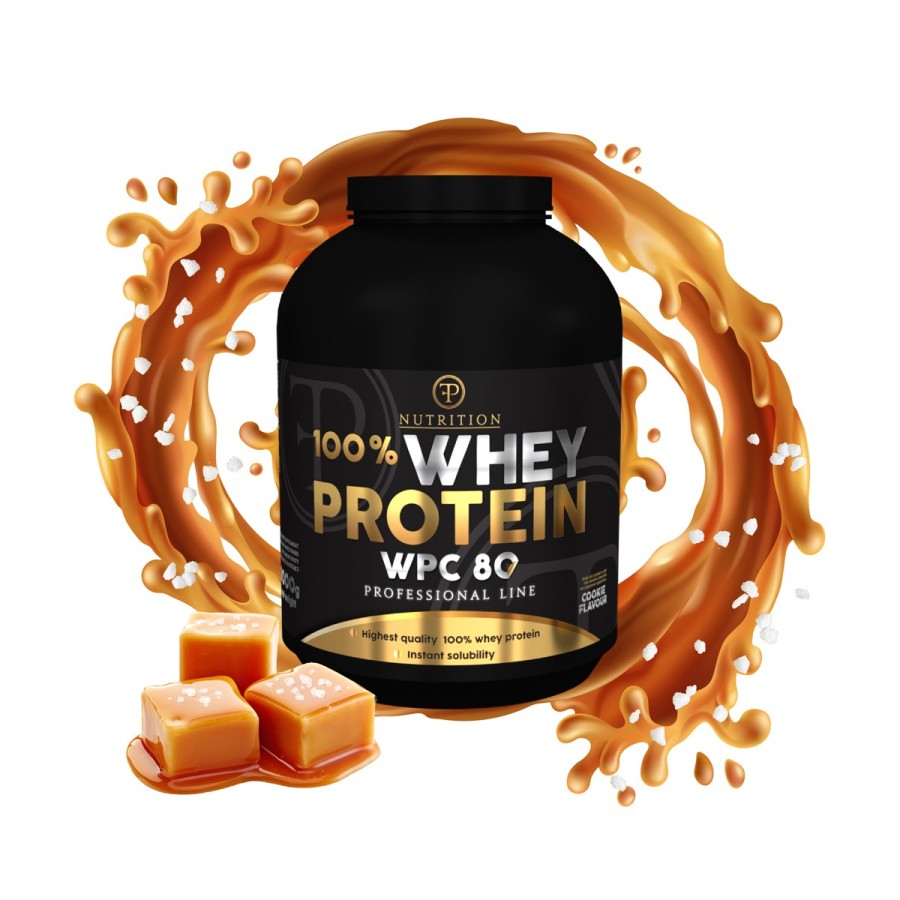 WHEY PROTEIN 4 kg Słony Karmel