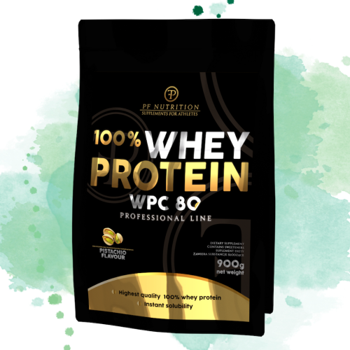 WHEY PROTEIN 900 g Pistacja