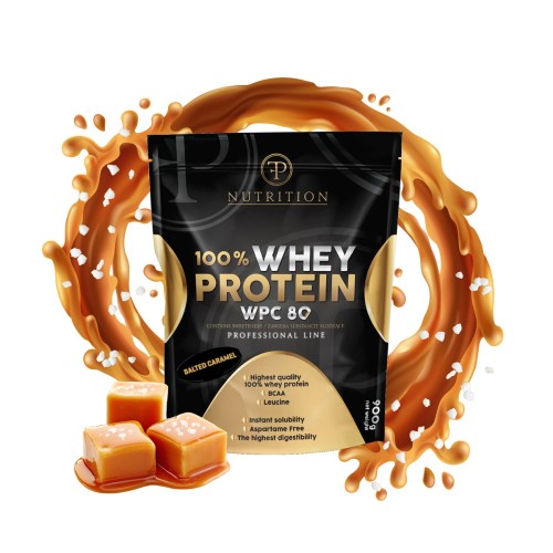 WHEY PROTEIN 900 g Słony Karmel